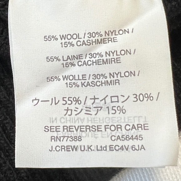 J. CREW CARDIGAN with Cashmere - Picture 12 of 13